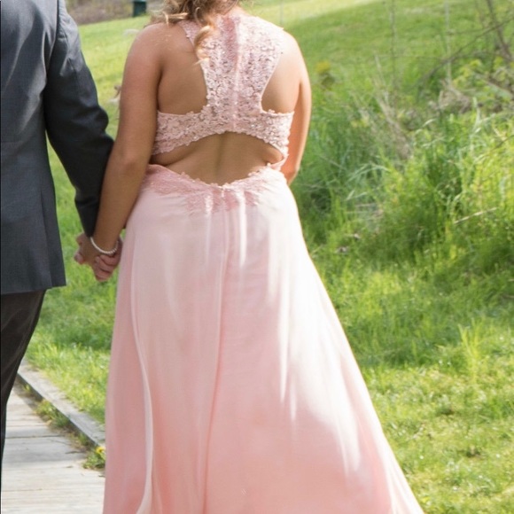 Prom/Formal Open-back Pink Dress from David’s Bridal - Picture 6 of 6